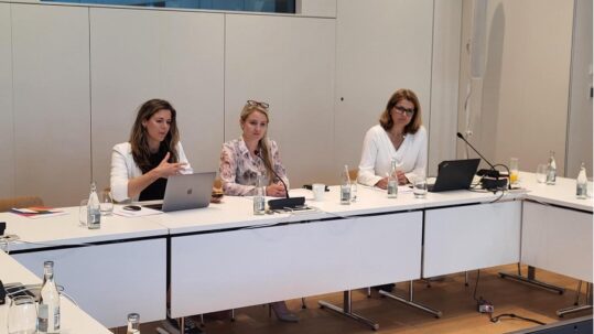 Co-presenting the IOC ‘On the Line with an expert’ session on safeguarding athletes in the Olympic Movement