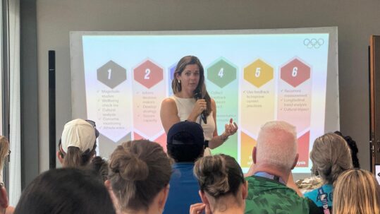 Taking research in safe sport at the Paris 2024 Olympic Games